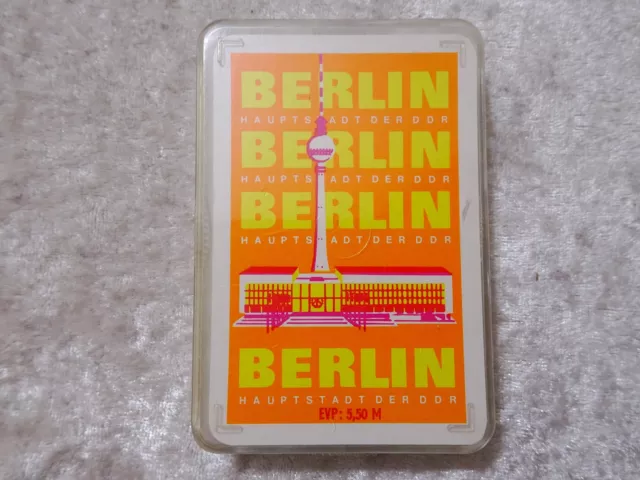 Hztgfr - DDR Berlín Capital Juego de Cartas Vintage - Anuncio Publicidad