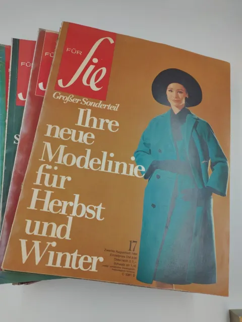 Für Sie Zeitschriften Konvolut Sammlung 10 Hefte 1964-1969