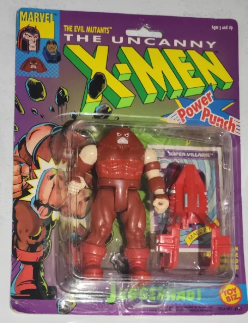 1991 ToyBiz Marvel Comics Evil MutantThe Uncanny X-Men JUGGERNAUT Action Figure