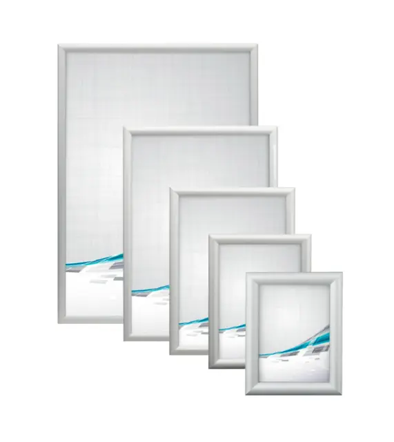 Snap Frame Silver Clip Frames Poster Holder Display Board A1 A2 A3 A4 A5