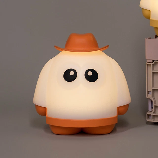 LED DESK LIGHT USB Rechargeable Stepless Dimming Ghost Sleep Light