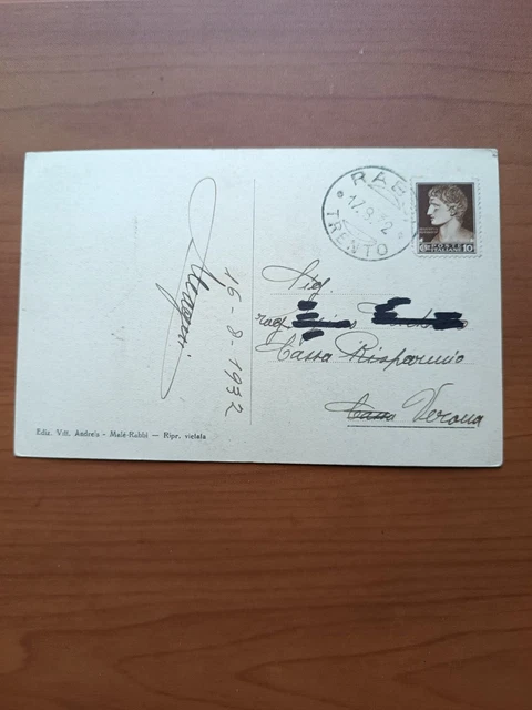 Rabbi - Bagni (Trento) vg. 1932 2