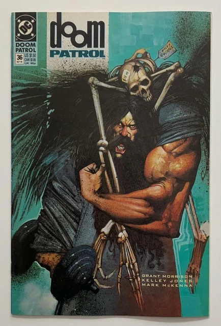 Doom Patrol #36 KEY 1st Full App Flex Mentallo (DC 1990) VF+ condition issue.
