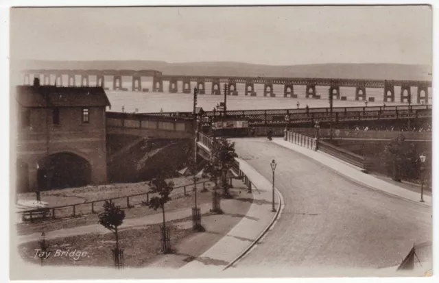 Angus; The Tay Bridge PPC From Caledonia Series, Unused, c 1910's