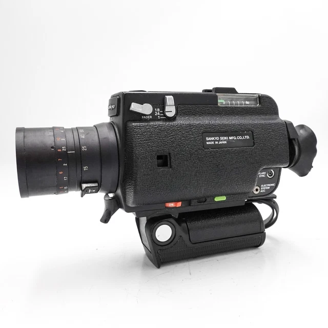 Mf 606 Super Camera Case 美品」Sankyo MF-606 Super8mmカメラ 動作