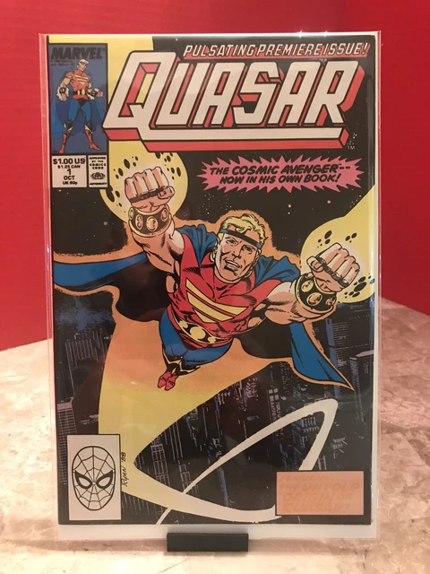 Quasar #1 (Oct 1989, Marvel) Vf/nm With Press