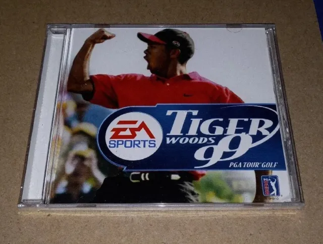 Tiger Woods 99 PGA Tour Golf Pc CD Rom Game Brand New Sealed Excellent Condition