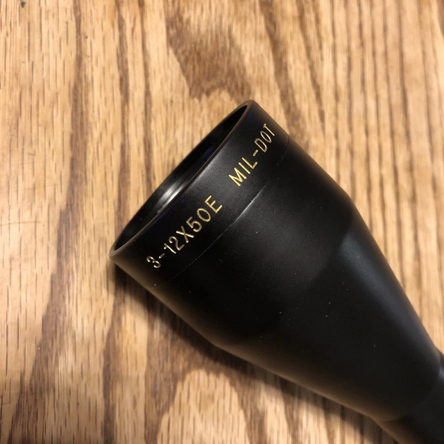 NcStar rifle scope 3-12x50E Mil-Dot . Illuminating
