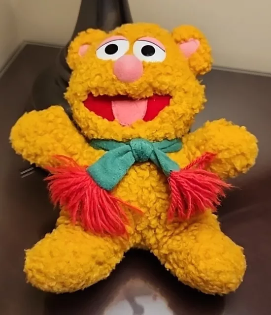 Jim Henson MUPPET BABIES Vintage 1987 BABY-FOZZIE-BEAR Plush Stuffed Animal