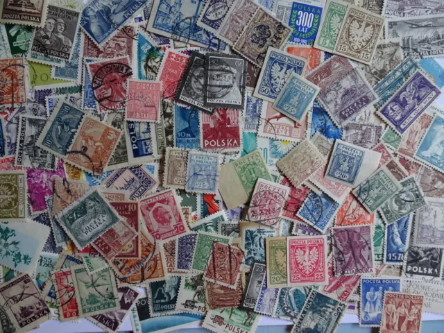 Ca. 200 Briefmarken Polen