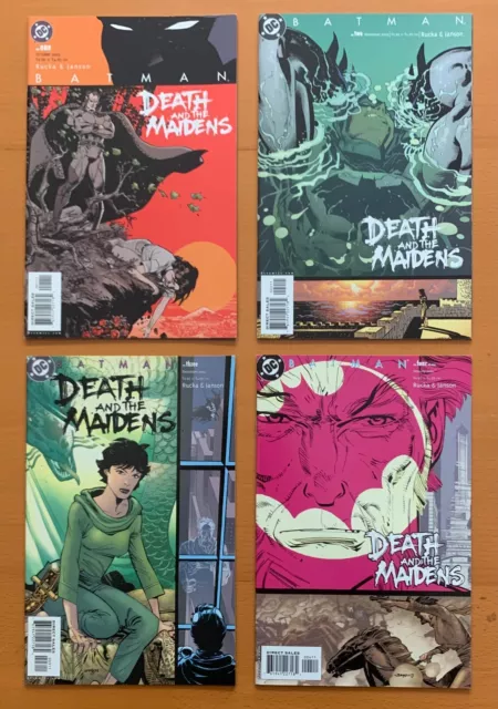 Batman Death & the Maidens #1, 2, 3, 4, 5, 6, 7, 8 & 9 complete series (DC 2009)