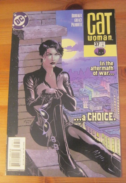 Catwoman Vol. 3 #37 DC Jan 2005 Ed Brubaker / Paul Gulacy - Stunning cover  ZCO3