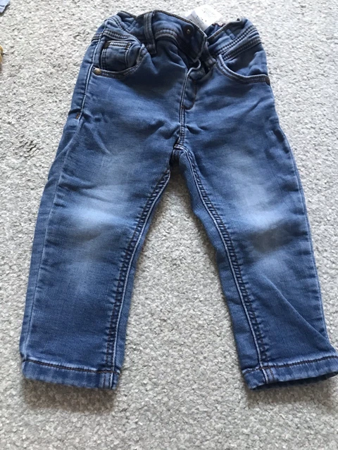 Pacchetto jeans River Island 6-9 mesi, prossimi 9-12 e 12-18 mesi, Zara 9-12 mesi