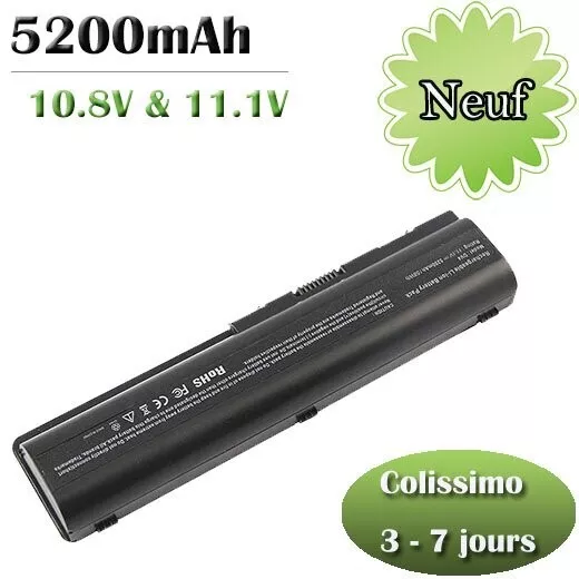 Batterie Pour HP Compaq Presario CQ40 HP Pavilion DV4 DV5 DV6 HSTNN-LB72