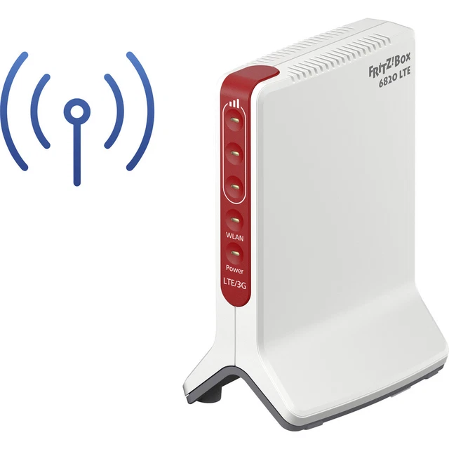 AVM FRITZ!BOX 6820 LTE WLAN Router mit Modem Integriertes Modem: LTE 2. ...