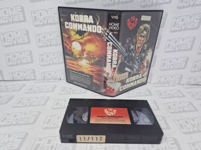 Bruno Mattei - KOBRA COMMANDO (1987) - VHS