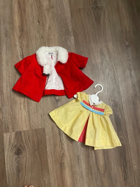Chatty Cathy vintage coat and dress