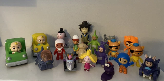 DISNEY CBEEBIES MIXTURE Toy Figures Teletubbies Octonauts cocomelon £11 ...