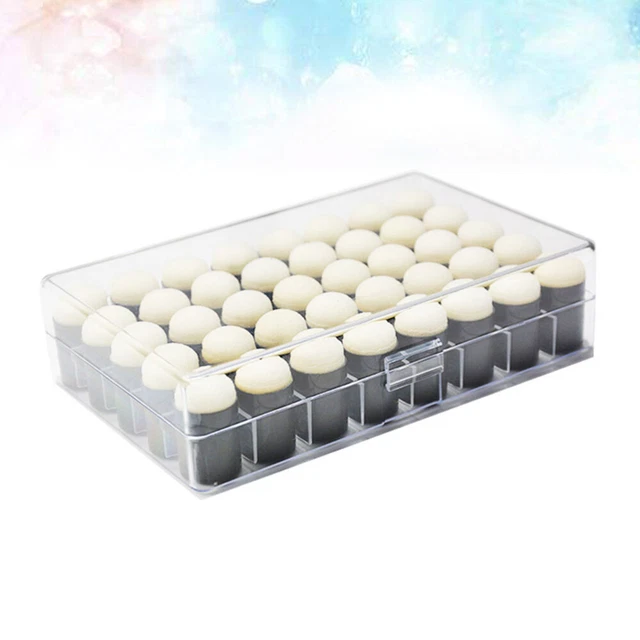 40 Pcs Doigt Éponge Gadgets De Nettoyage Encrer Pinceaux Pour Enfants