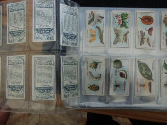 One Complete Set Cigarette Cards Wills Garden Life