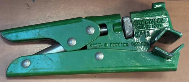 Greenlee 1905, MK11 Adjustable Cable Wire Stripper, unused, just toolbox marks.