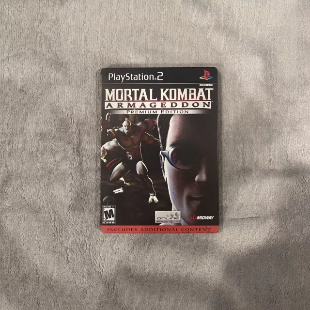Mortal Kombat Armageddon PS2 Playstation 2 Original Magazine Advert 7618 on  eBid United States
