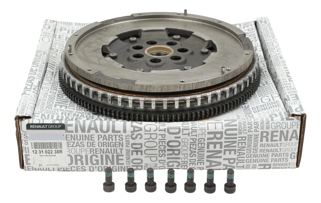 Volant Bimasse Pour Renault Captur, Kangoo II, Clio II/III/IV 1.5 DCi - Réf Renault 123108982R - Neuf Origine France