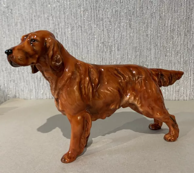 ROYAL DOULTON IRISH RED SETTER PAT O'MOY MODEL No. HN 1055  GLOSS (A)