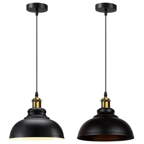 Vintage Industriel Metal Ceiling Pendant light Abat-Jour Moderne Rétro Lumières
