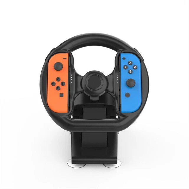 RACING GAME STEERING Wheel For Switch Controller Attachment With 4 ...
