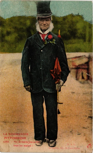 CPA La Normandie Pitt. No Me'marie Not Her Daughter Every Morning (349021)