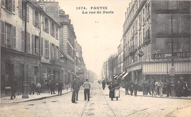 Carte Postale Ancienne Pantin (93) - Rue Hoche - Années 1900 - France