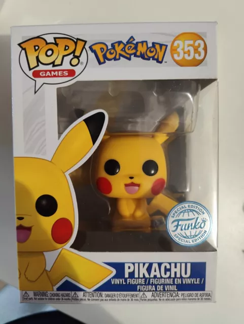 Funko Pop! Games: Pokémon - Pikachu Figurine en Vinyle (31528)