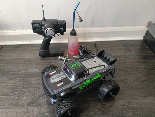 FAST NITRO CAR 1:16 4WD TRUCK ACME NB16 HSP METEOR RC 1/18 chaos Mini ...