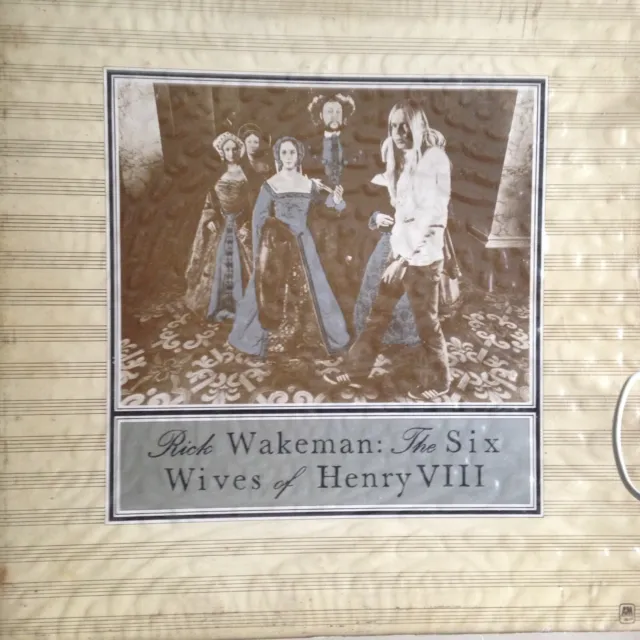 THE SIX WIVES OF HENRY VIII  RICK WAKEMAN Vinyl Record