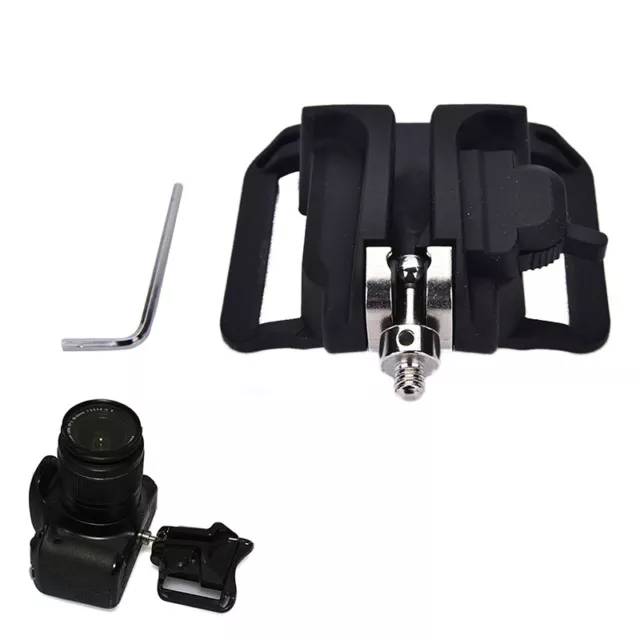 1/4" Screw Camera Waist Spider Belt Holster Quick Strap Buckle Dull for CamS-;h 2