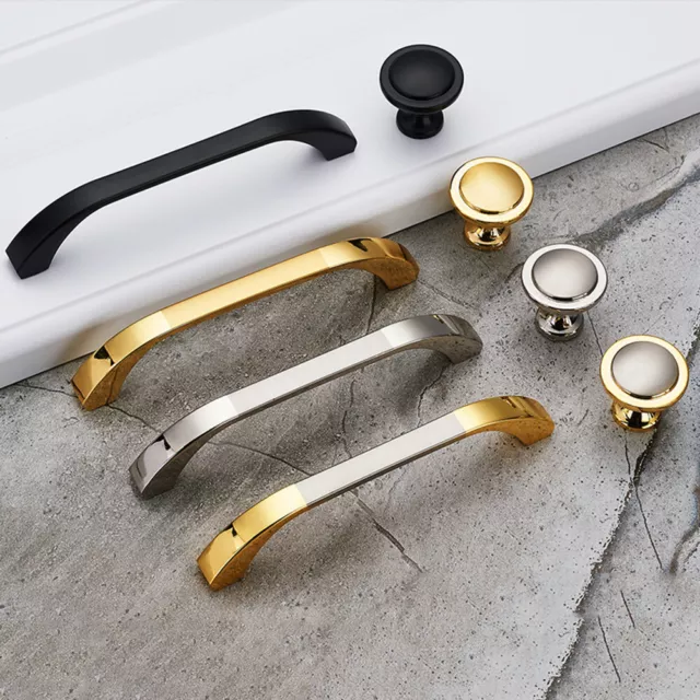 Hardware Cabinet Kitchen Door Handle Drawer Handles Door Knob Wardrobe