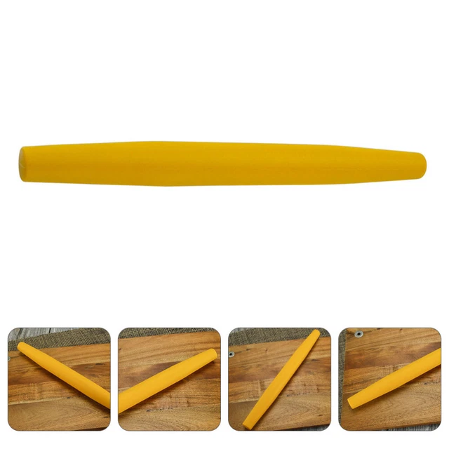 Rullo per impasto in silicone per la casa pratico perno per rotolamento strumenti da cucina