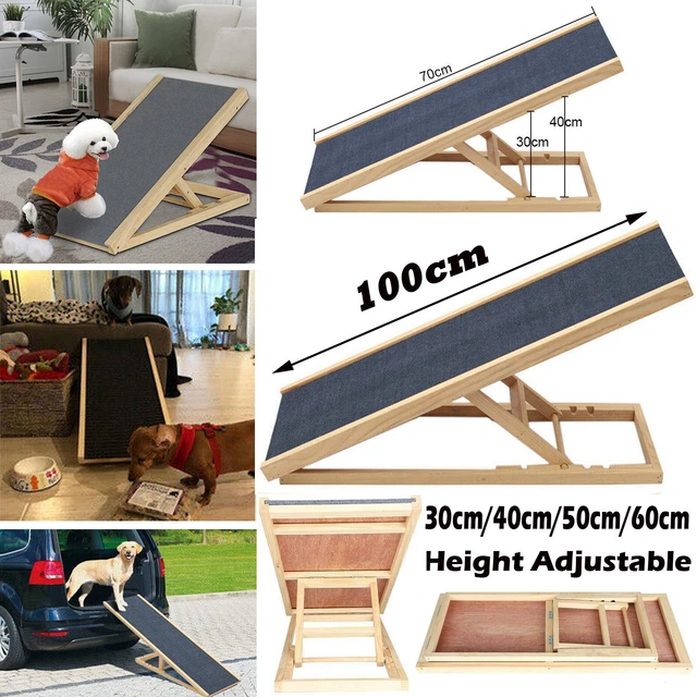 Hundetreppe Tierrampe Hunderampe klappbar Teppich Autorampe Auto Einstiegshilfe