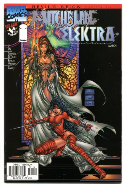 WITCHBLADE / ELEKTRA #1, (Marvel 1997), VF/NM, Devil's Reign
