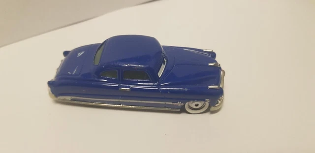 Voiture cars Disney Mattel DOC HUDSON HORNET BLEU  Métal  8,5 cm
