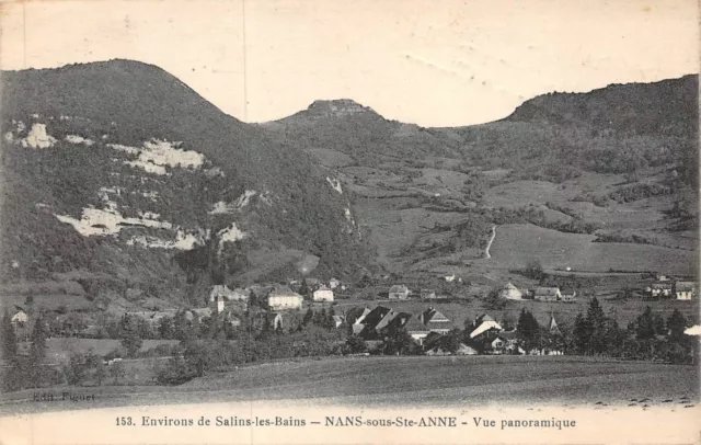 CPA  Environs de Salins les Bains - NANS sous Ste ANNE  (129013)