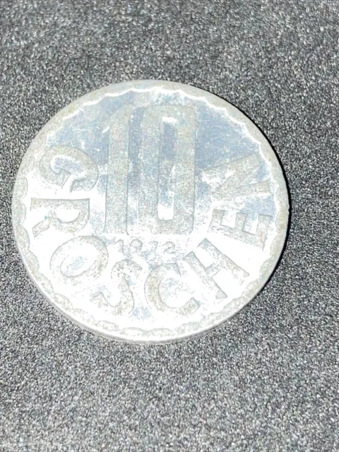 1972 10 Groschen Austria Osterreich Coin