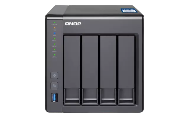 QNAP TS-431X 1.7GHz Dual Core 2 GB Sodimm DDR3 4x Baie Nas Serveur