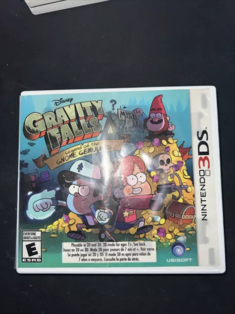 Gravity Falls: Legend of the Gnome Gemulets (Nintendo 3DS, 2015)