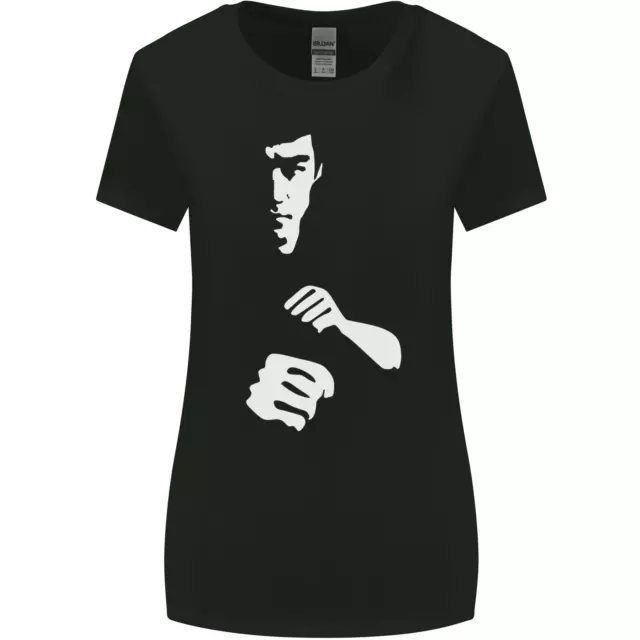 T-shirt donna taglio più largo stile arti marziali MMA Jeet Kune Do