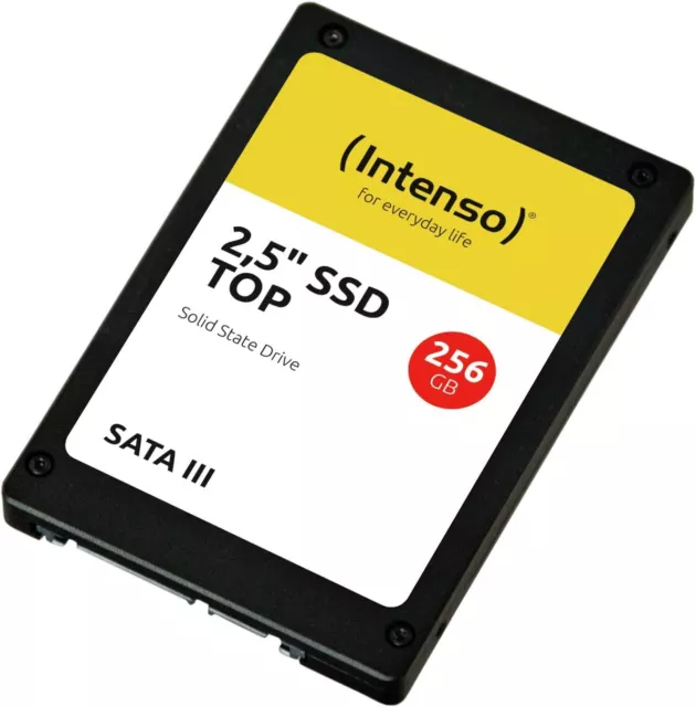 Intenso 25 Inch SSD SATA III Top Performance 256 GB Unidad de estado sólido