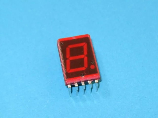 SN713B , 0.45inch 7-segment Red LED Display; NEC; Common Anode [1pcs]