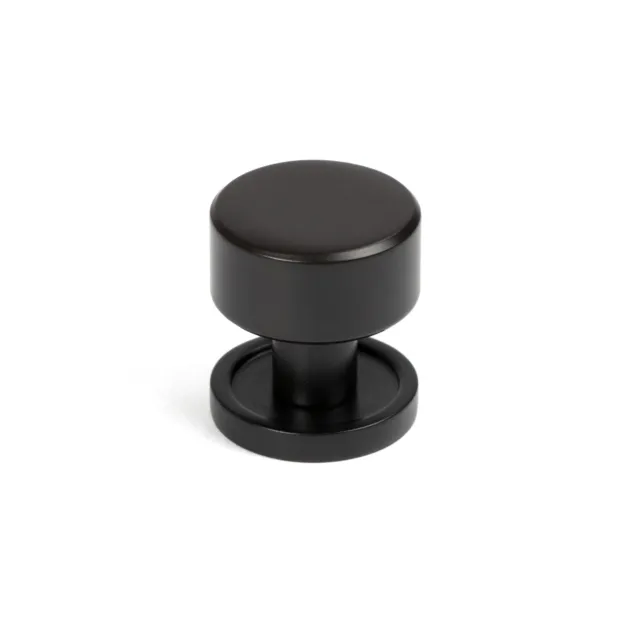 From The Anvil 50436 Aged Bronze Kelso Cabinet Knob - 25mm (Plain)