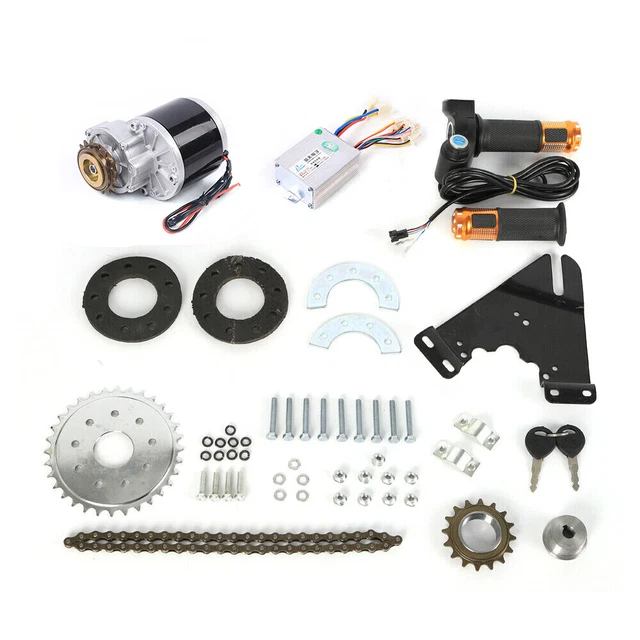 24V 350W ELECTRIC Conversion Twist Kit for Common Bike Left Chain Drive